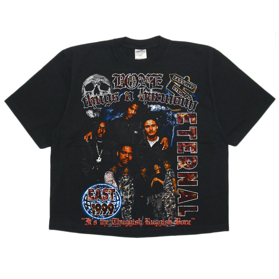 Bone Thugs N Harmony Vintage Style Bootleg Boxy Tee