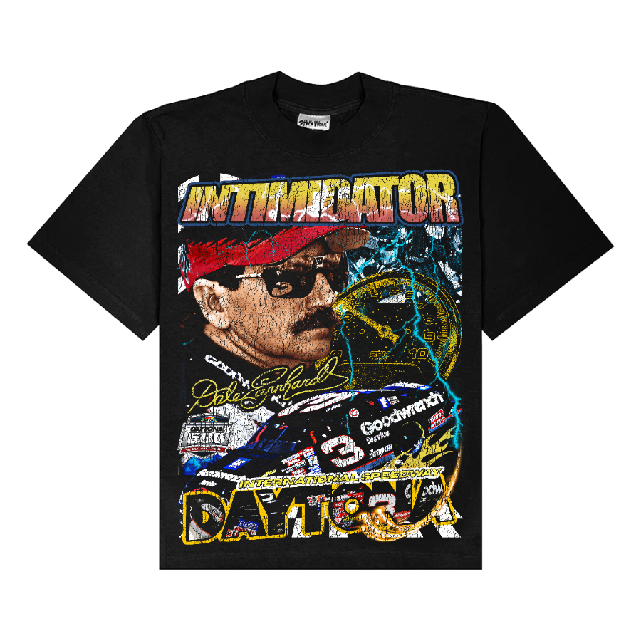 Dale Earnhardt Nascar Vintage Style Bootleg  Tee