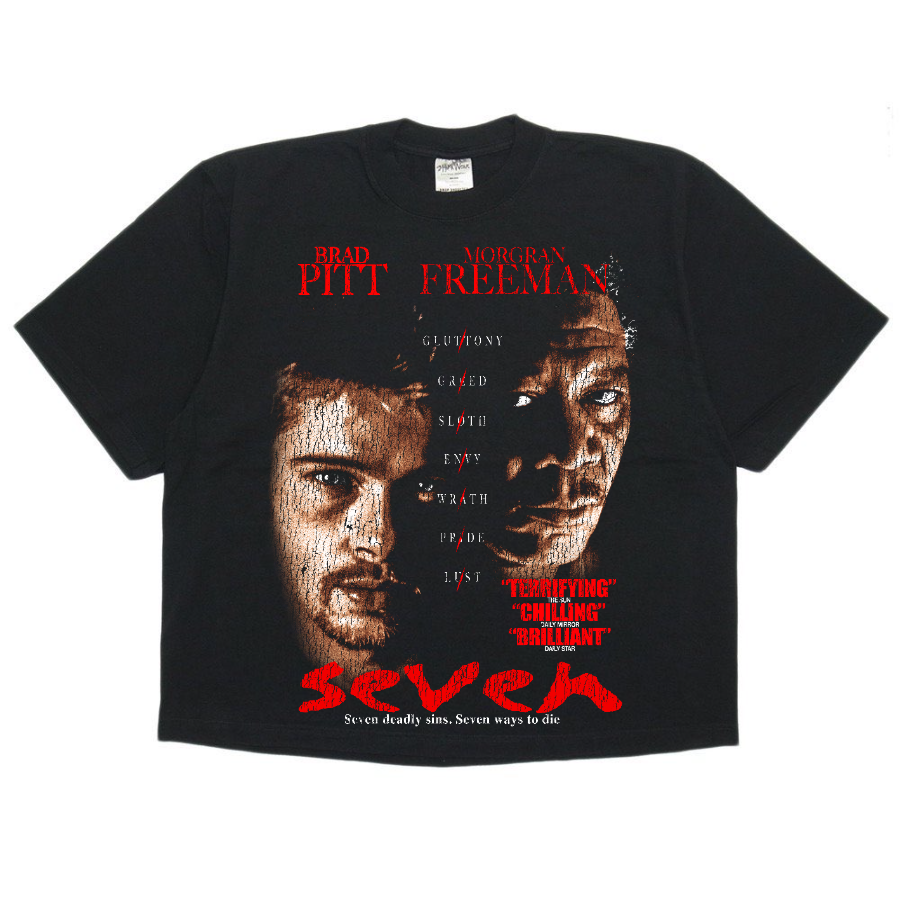 Seven Vintage Style Bootleg Boxy Tee