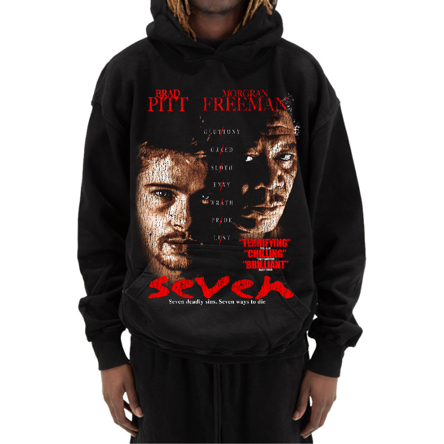 Seven Vintage Style Bootleg Hoodie