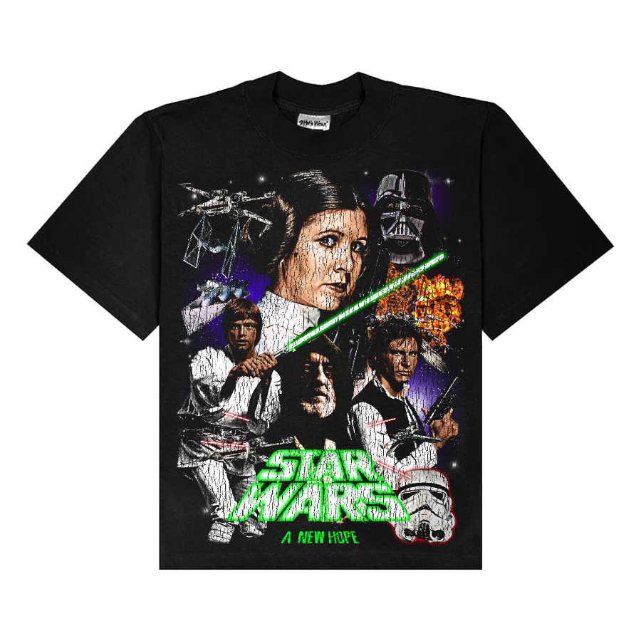 Star Wars Episode IV Vintage Style Bootleg Tee