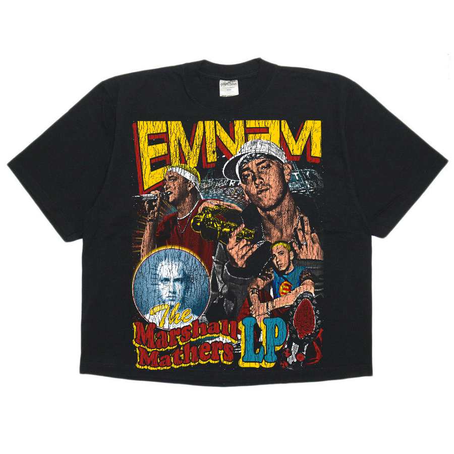 Eminem Vintage Style Bootleg Boxy Tee