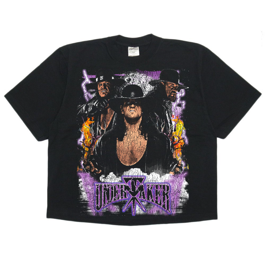The Undertaker Vintage Style Bootleg Boxy Tee