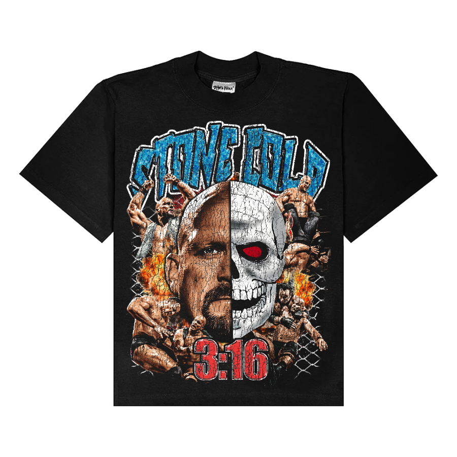 Stone Cold 3:16 Vintage Style Bootleg Tee