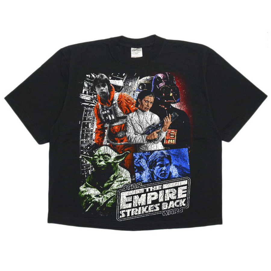 Star Wars Episode V Vintage Style Bootleg Boxy Tee