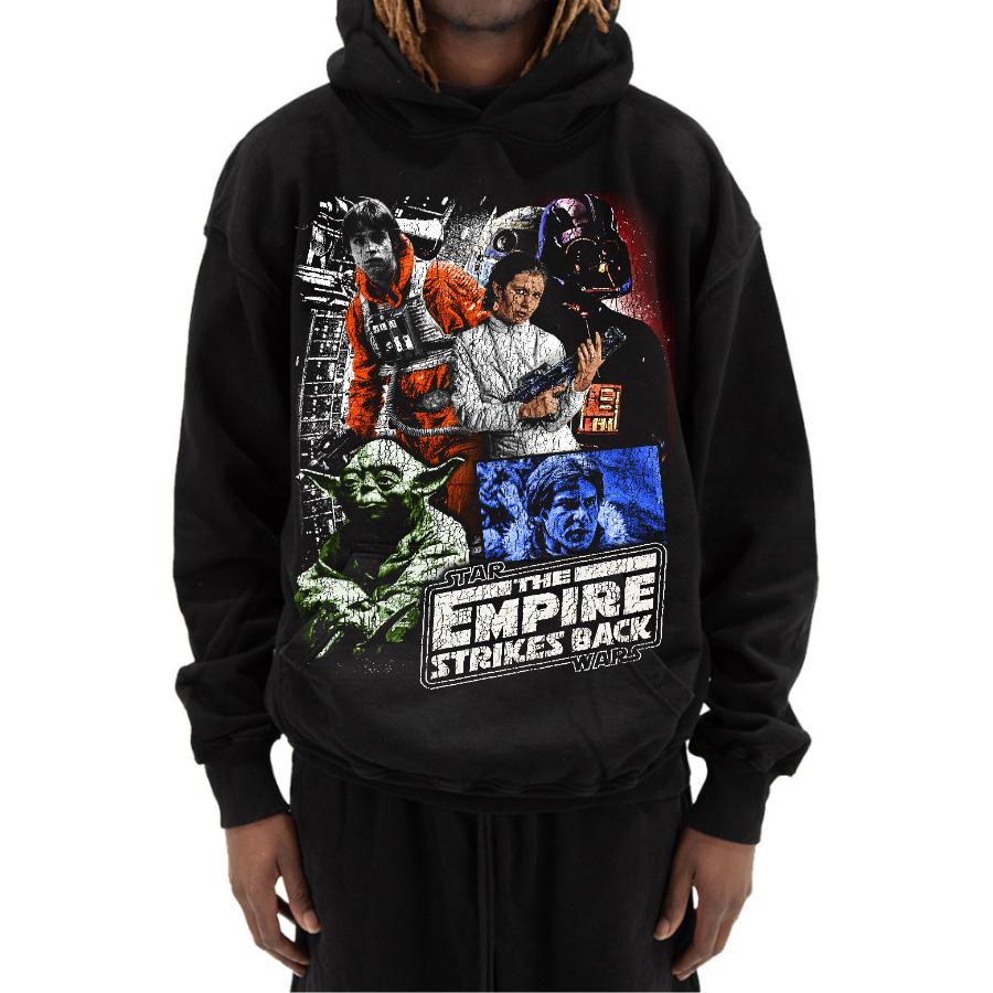 Star Wars Episode V Vintage Style Bootleg Hoodie