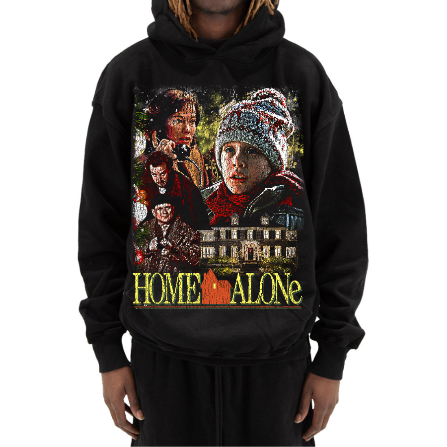 Home Alone Vintage Style Bootleg Hoodie