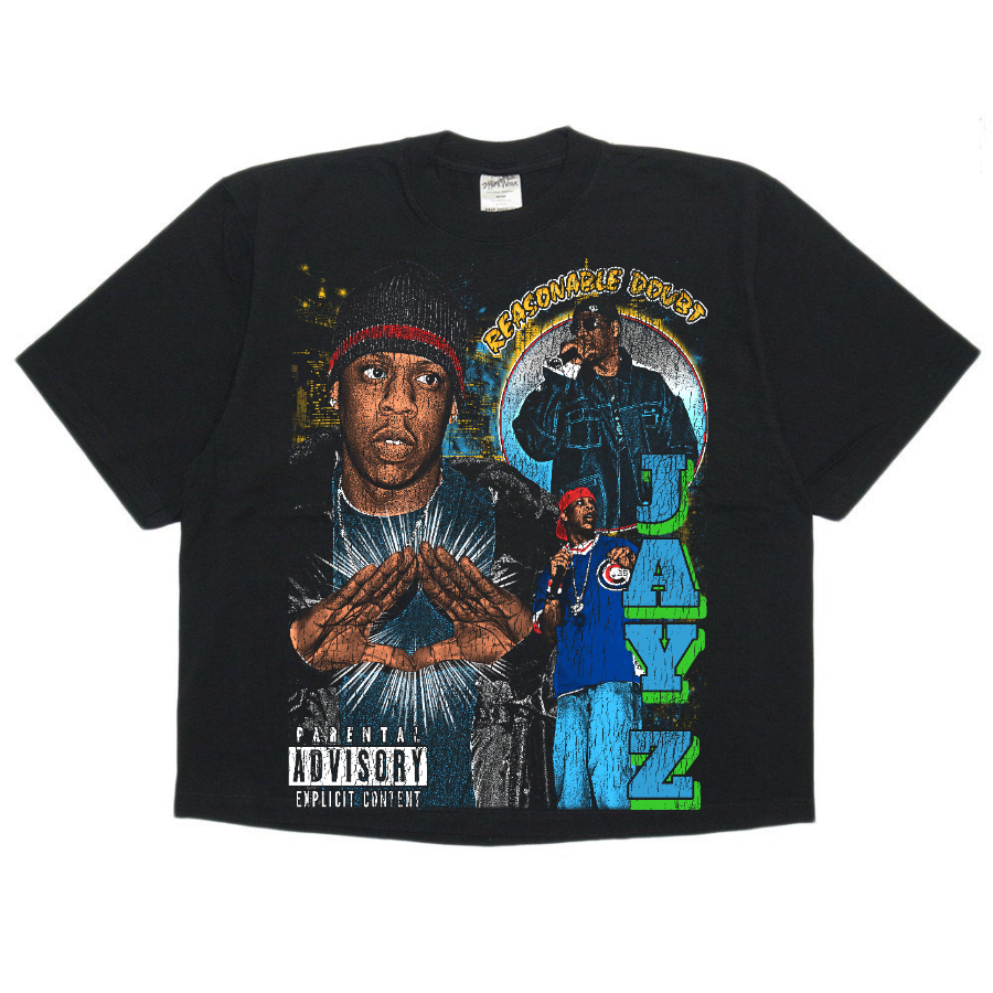 Jay-Z Vintage Style Bootleg Boxy Tee