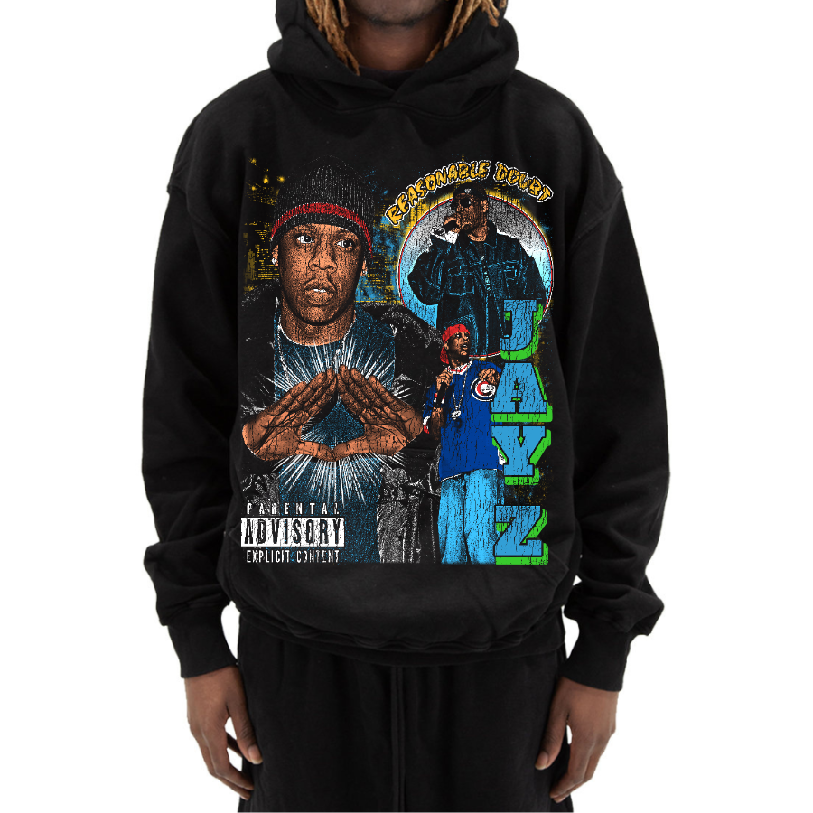 Jay-Z Vintage Style Bootleg Hoodie