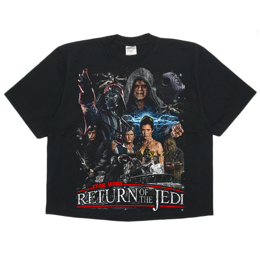 Star Wars Episode VI Vintage Style Bootleg Boxy Tee