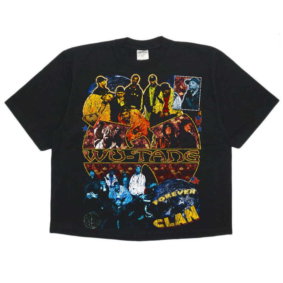 Wu-Tang Vintage Style Bootleg Boxy Tee