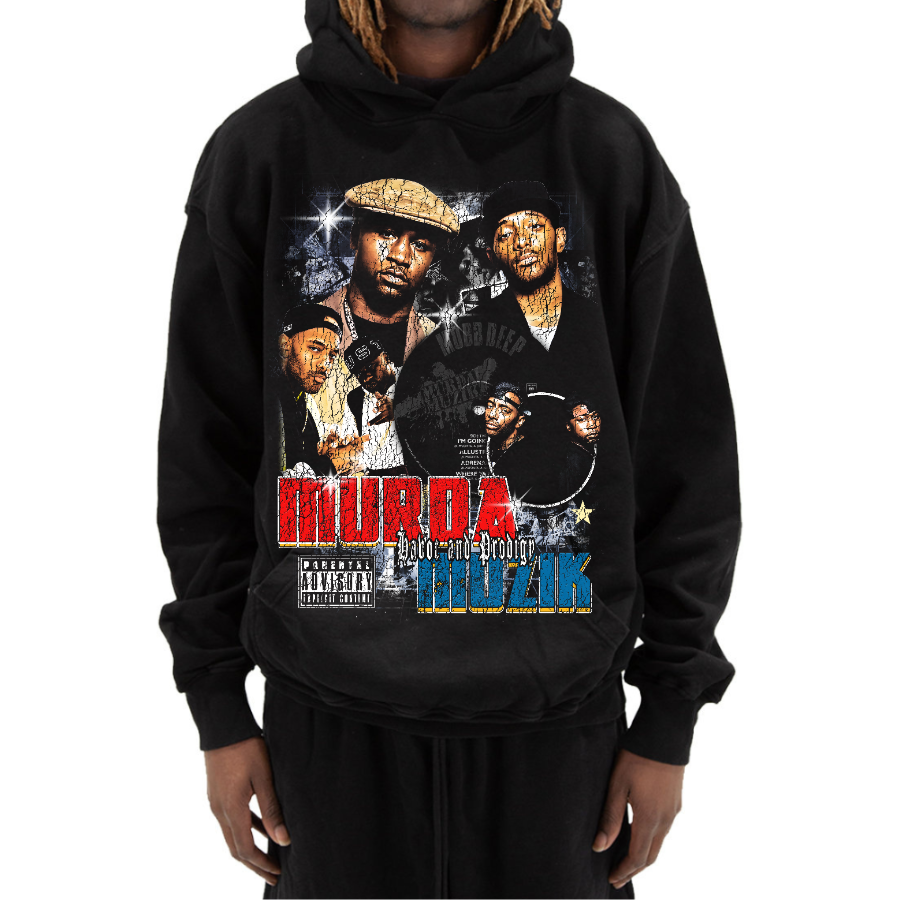 Mobb Deep Vintage Style Bootleg Hoodie