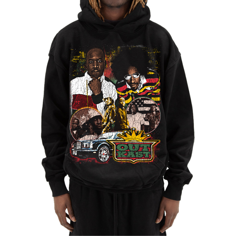 Outkast Vintage Style Bootleg Hoodie