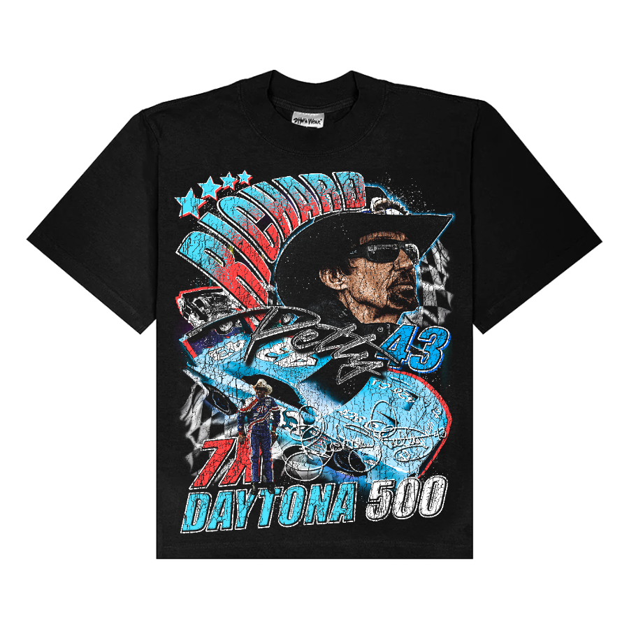 Richard Petty Nascar Vintage Style Bootleg Tee