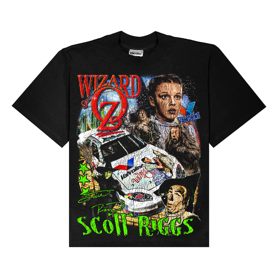 Scott Riggs Nascar Vintage Style Bootleg Tee