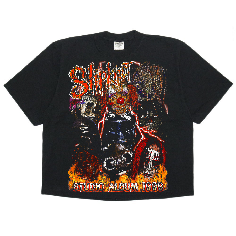 Slipknot Vintage Style Bootleg Boxy Tee