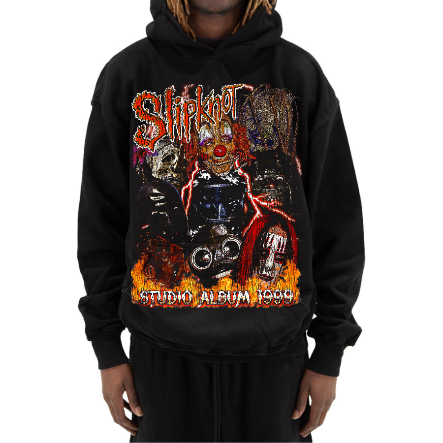 Slipknot Vintage Style Bootleg Hoodie