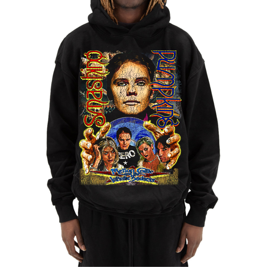 Smashing Pumpkins Vintage Style Bootleg Hoodie