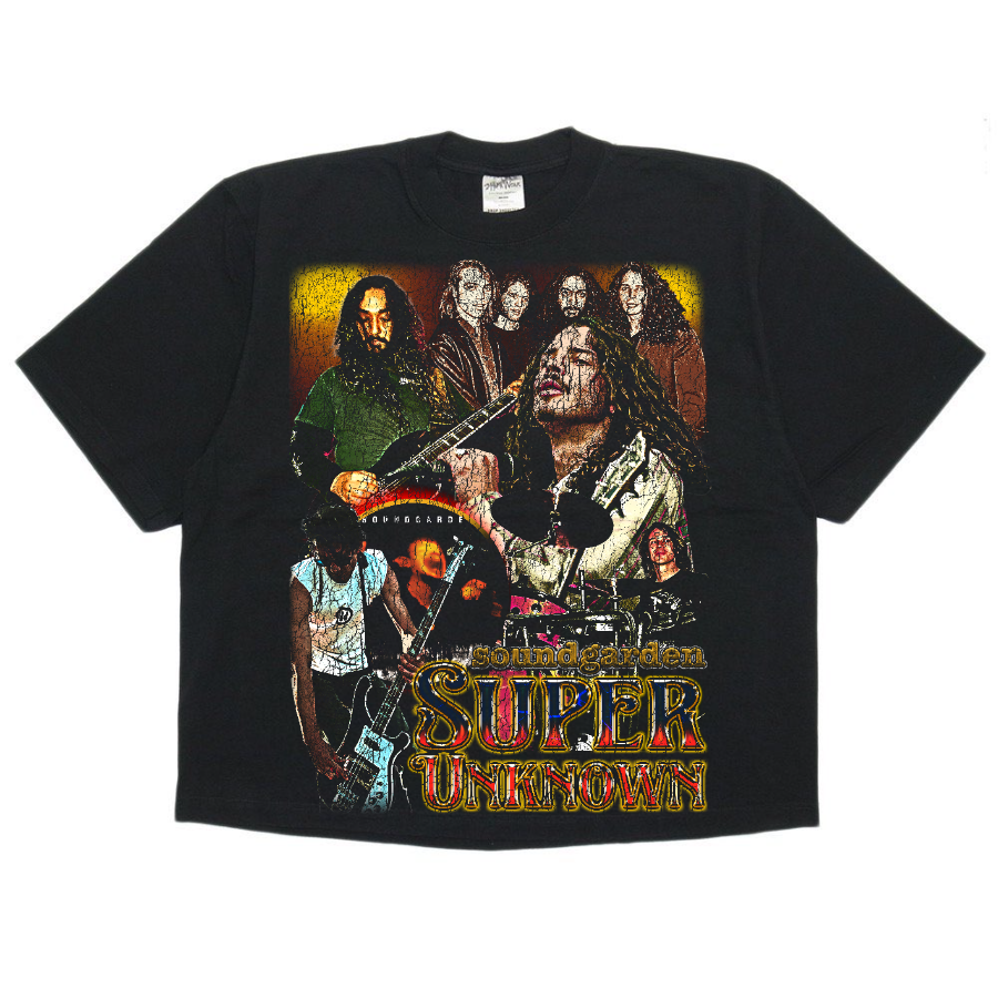 Soundgarden Vintage Style Bootleg Boxy Tee