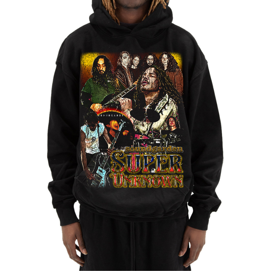 Soundgarden Vintage Style Bootleg Hoodie