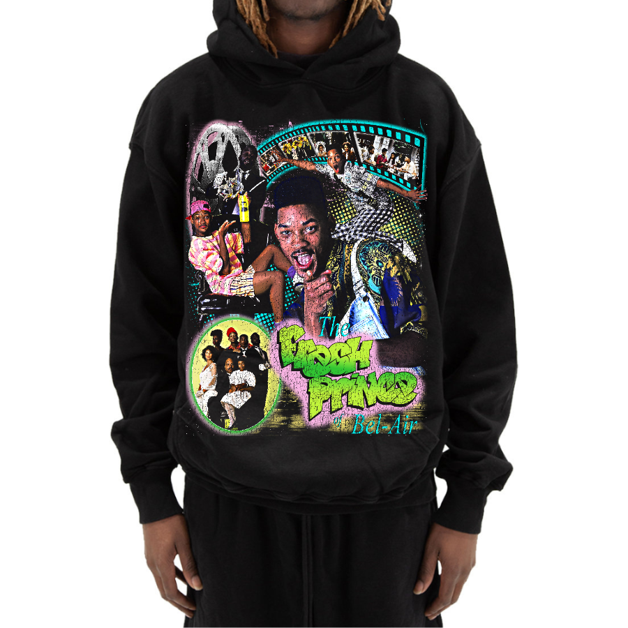 Fresh Prince of Bel Air Vintage Style Bootleg Hoodie