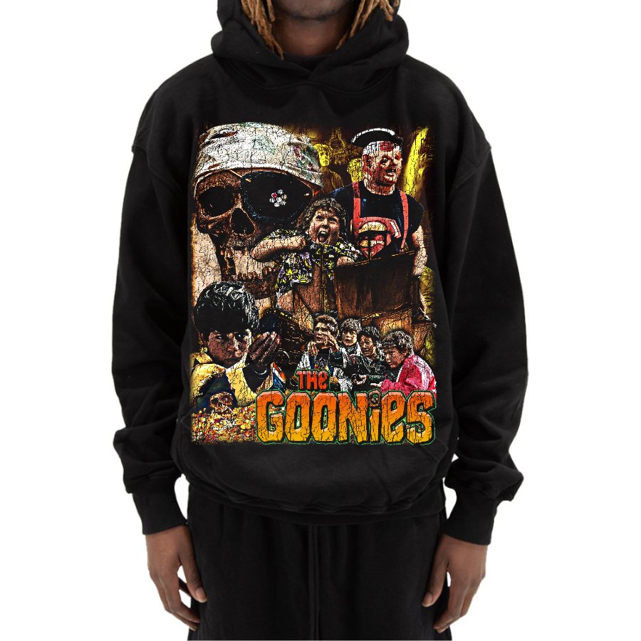 The Goonies Vintage Style Bootleg Hoodie
