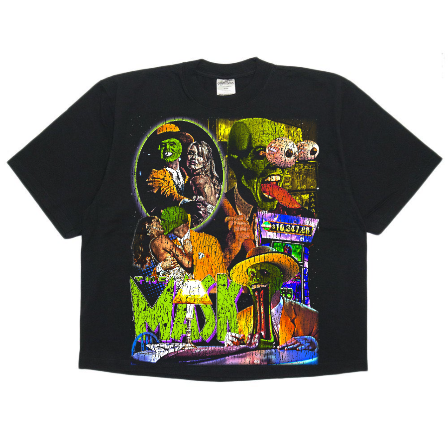 The Mask Vintage Style Bootleg Boxy Tee