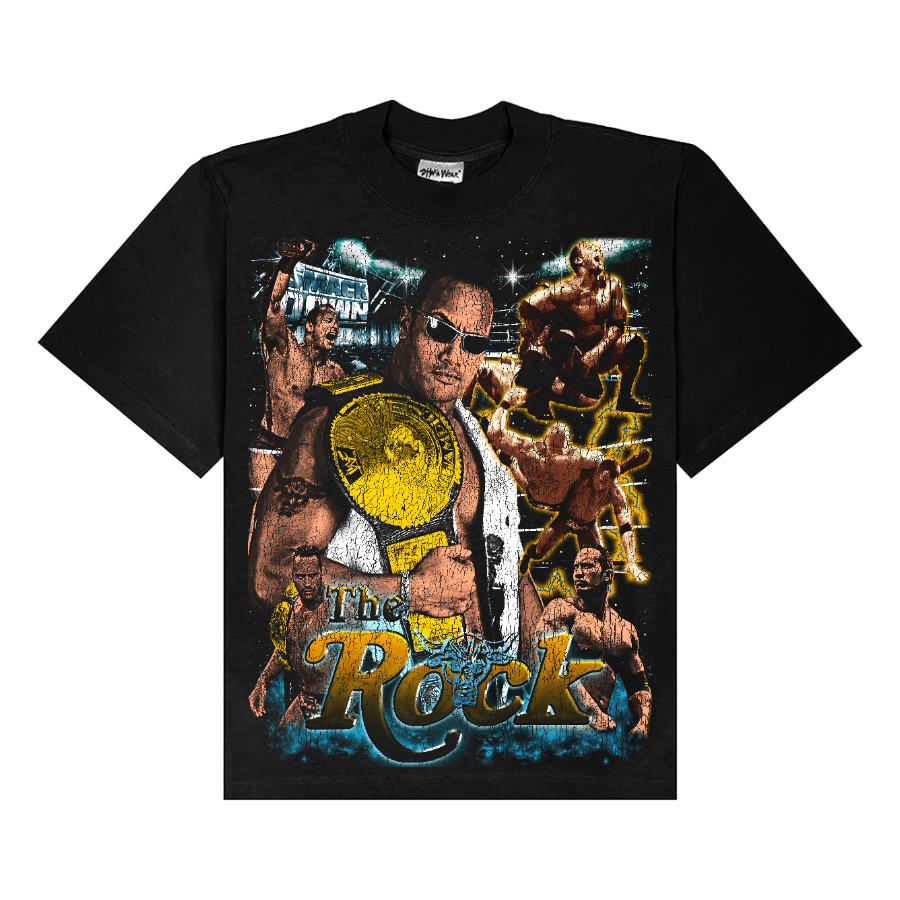 The Rock Vintage Style Bootleg Tee