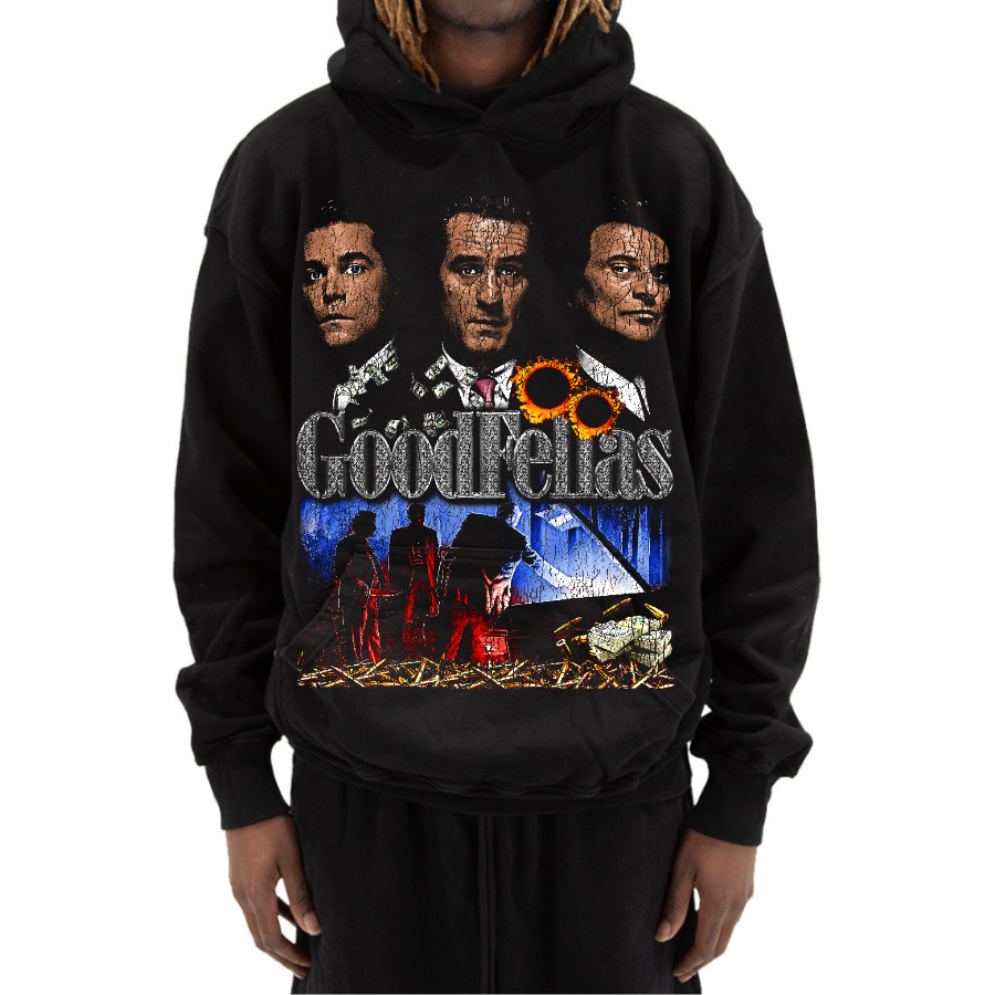 Goodfellas Vintage Style Bootleg Hoodie