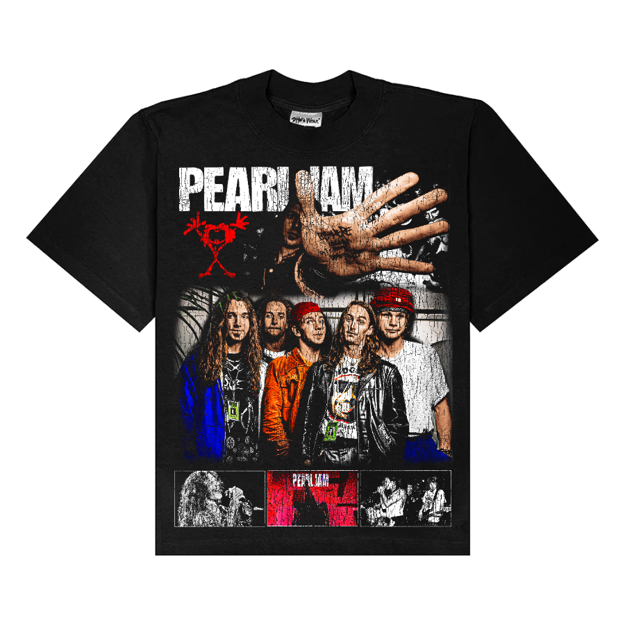 Pearl Jam Vintage Style Bootleg Tee