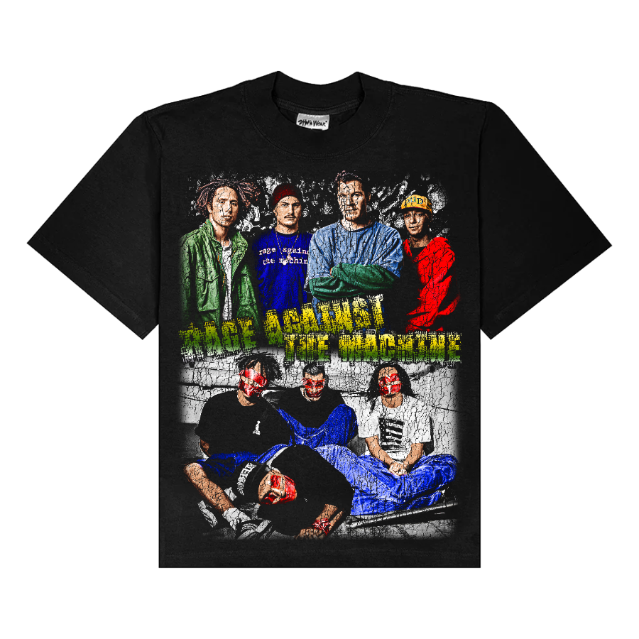 Rage Against The Machine Vintage Style Bootleg Tee