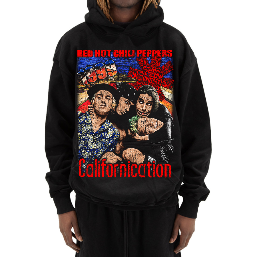 Red Hot Chili Peppers Vintage Style Bootleg Hoodie