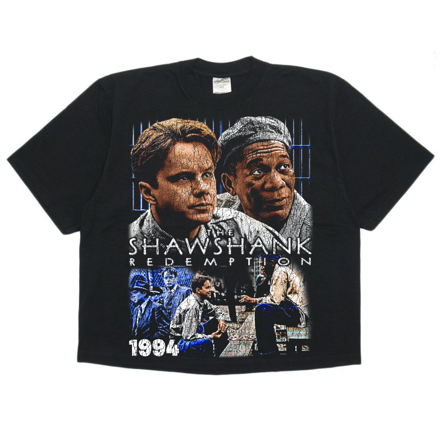 The Shawshank redemption Vintage Style Bootleg Boxy Tee