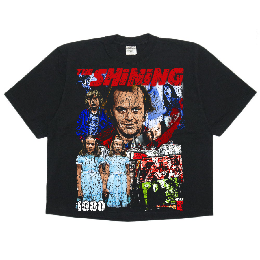 The Shining Vintage Style Bootleg Boxy Tee
