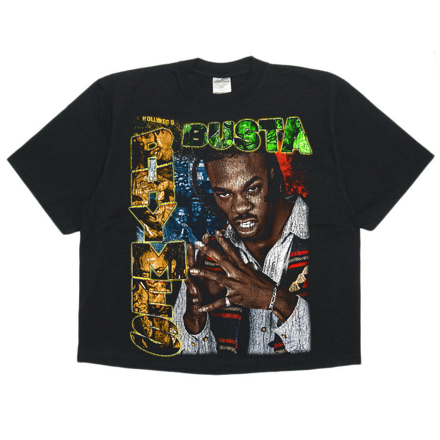Busta Rhymes Vintage Style Bootleg Boxy Tee