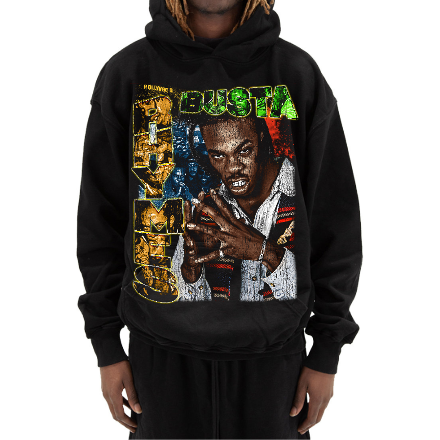 Busta Rhymes Vintage Style Bootleg Hoodie