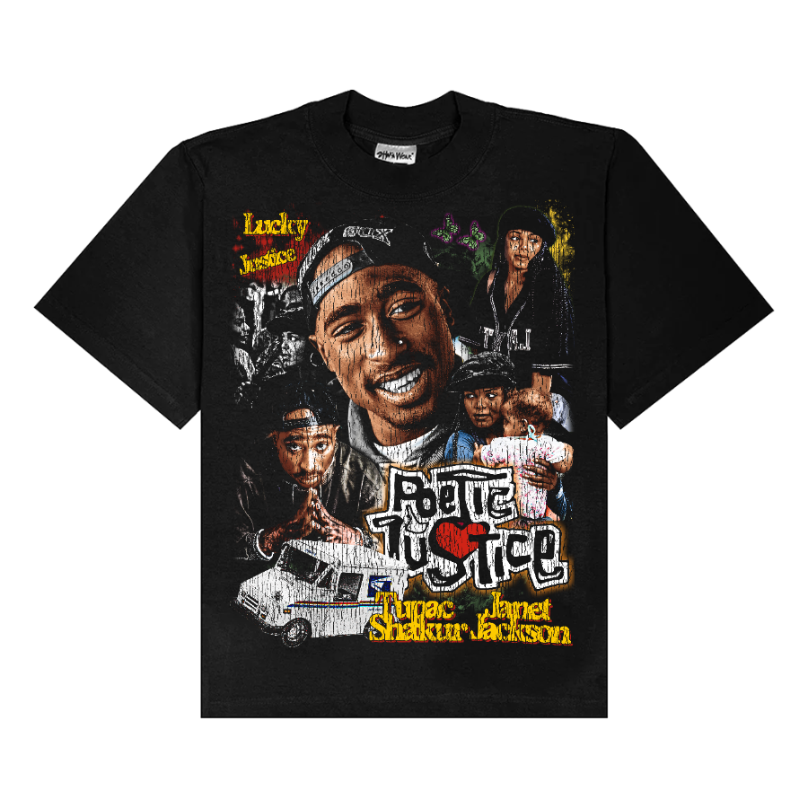 Poetic Justice Vintage Style Bootleg Tee