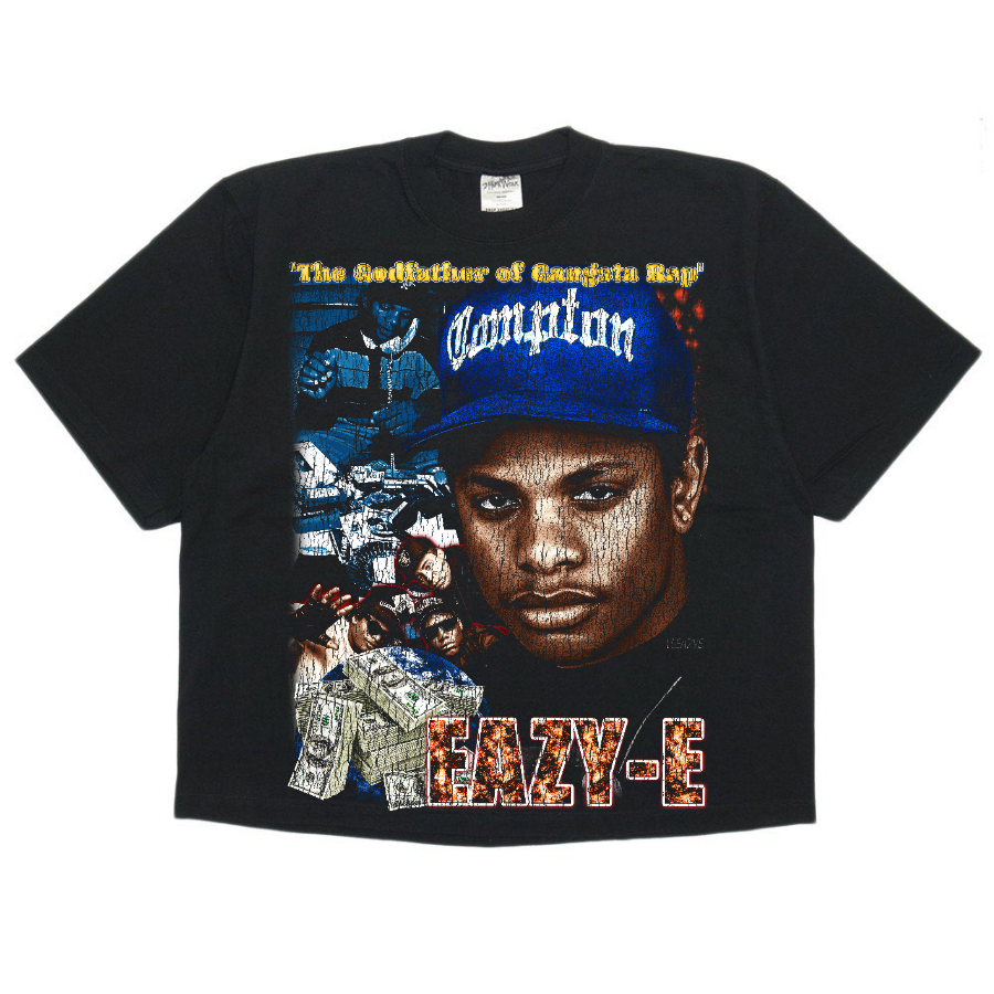 Eazy-E Vintage Style Bootleg Boxy Tee