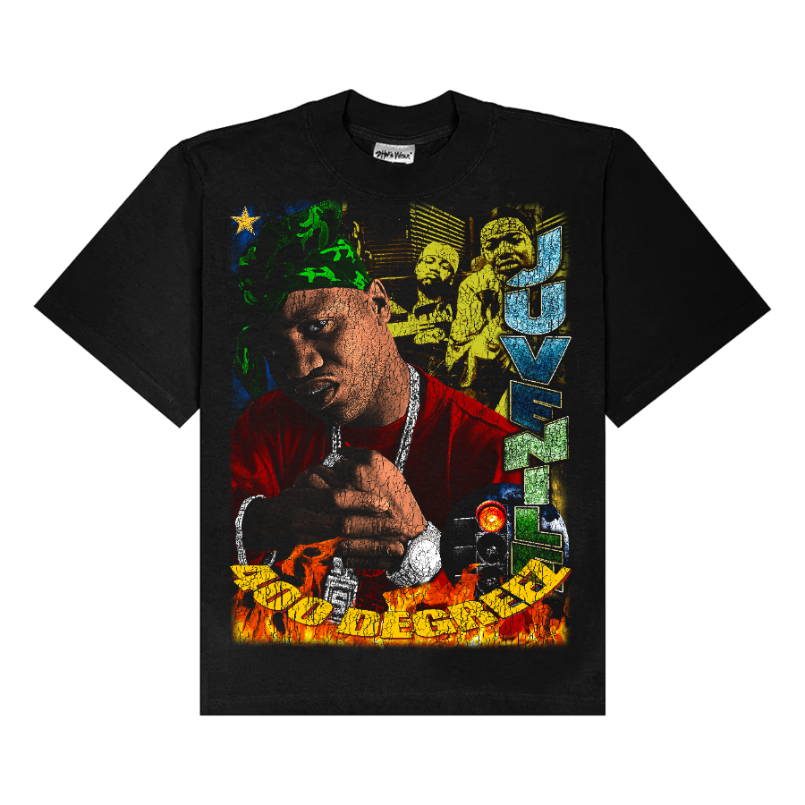 Juvenile Vintage Style Bootleg Tee