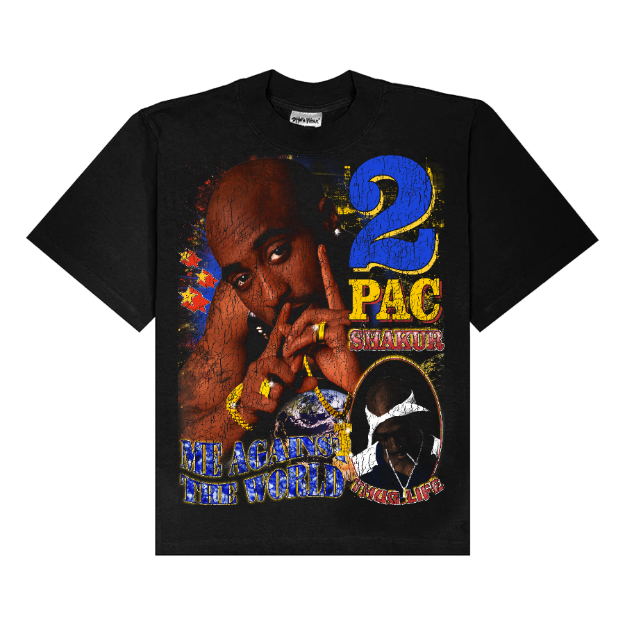 2Pac Vintage Style Bootleg Tee