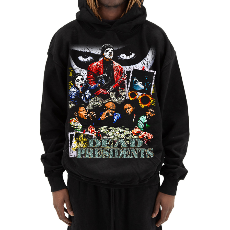 Dead Presidents Vintage Style Bootleg Hoodie