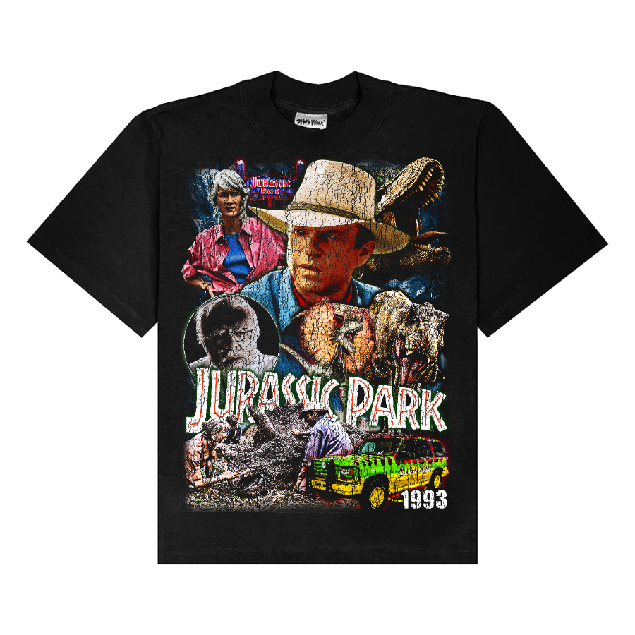 Jurassic Park Vintage Style Bootleg Tee