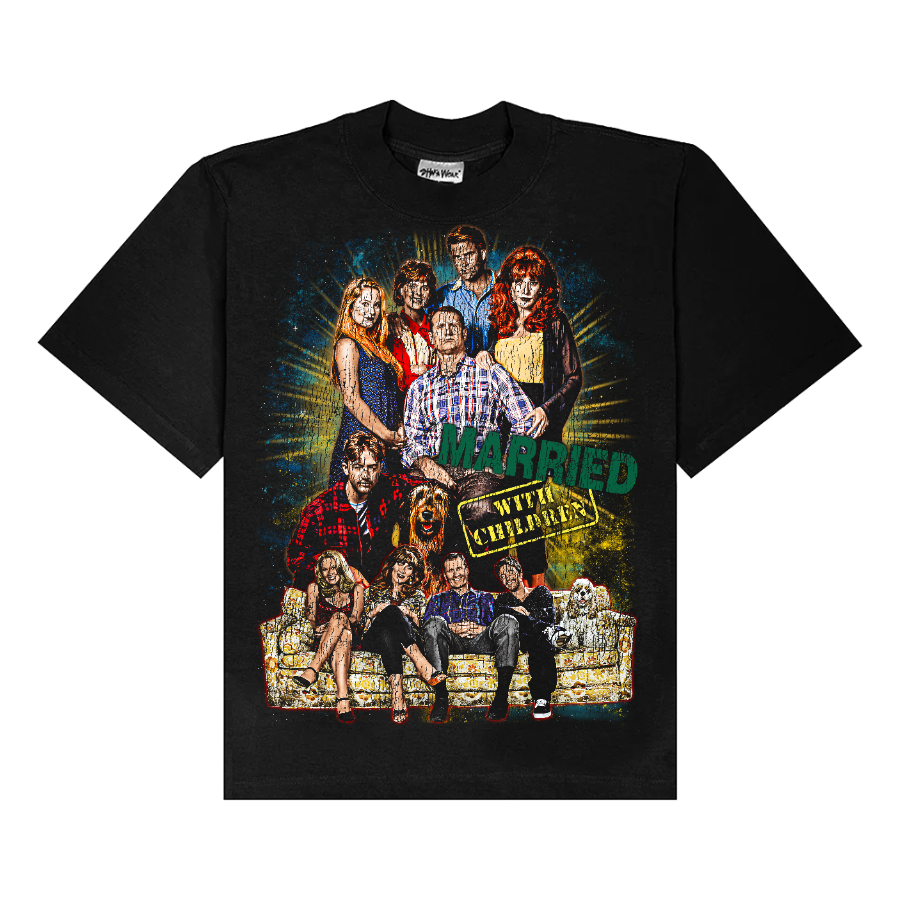 Married with Children Vintage Style Bootleg Tee