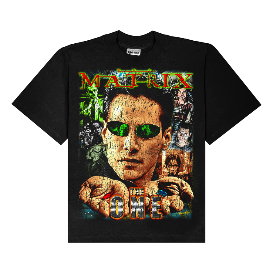 The Matrix Vintage Style Bootleg Tee (Vers 2)